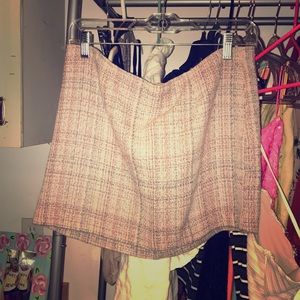 Pink mini school girl skirt 💓